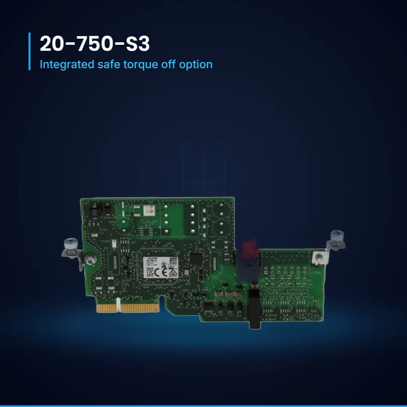 Allen-Bradley 20-750-S3 Integrated Safety Safe Torque Off Option Module – PowerFlex 750-Series Allen-Bradley 20-750-S3 Integrated safe torque off option