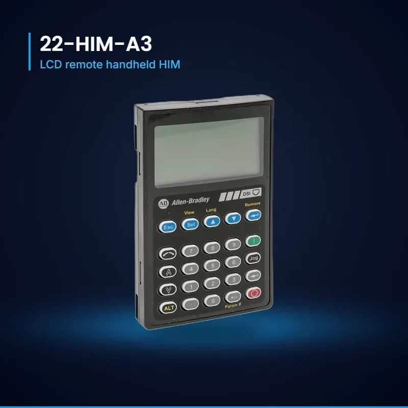 Allen-Bradley 22-HIM-A3 LCD Remote Handheld HIM – PowerFlex Drives Allen-Bradley 22-HIM-A3 LCD remote handheld HIM